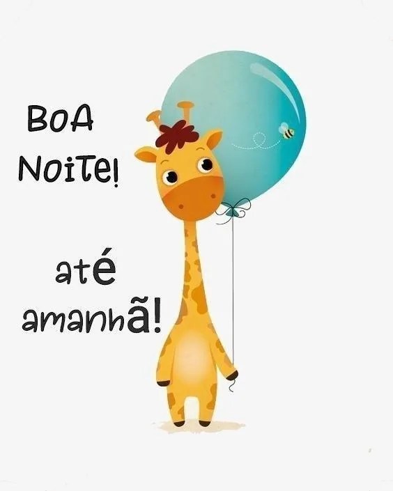 Boa noite até amanhã