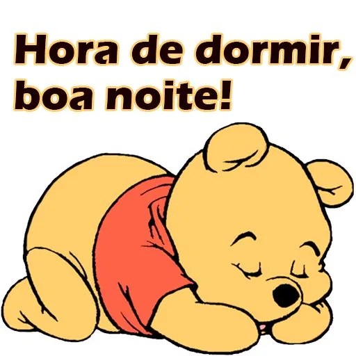 Hora de dormir boa noite