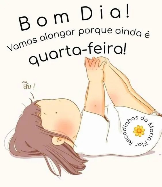 Alongar que ainda é quarta-feira