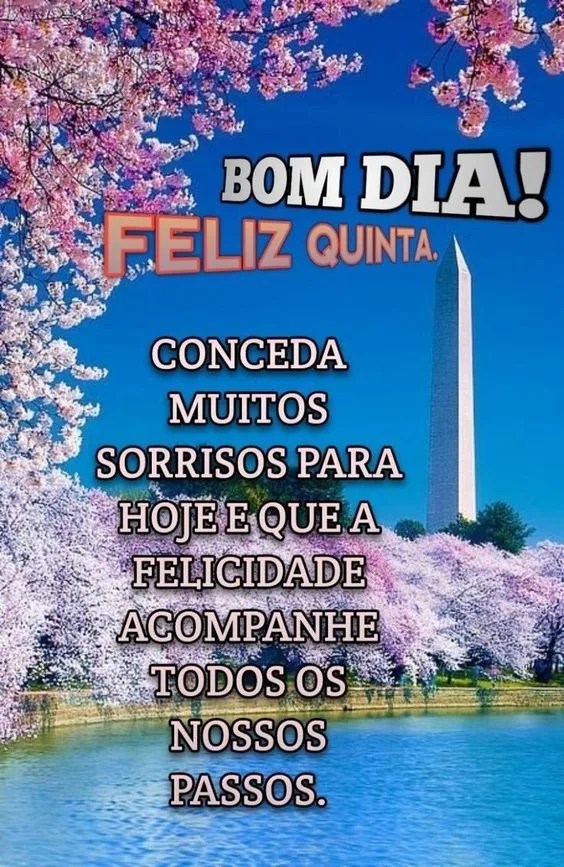 Bom dia Quinta de muito sorrisos