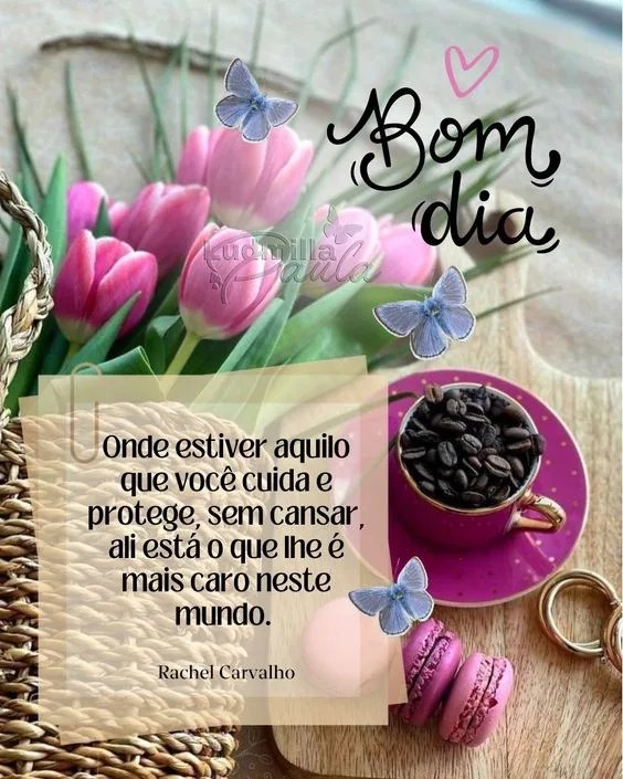 Bom dia onde estiver