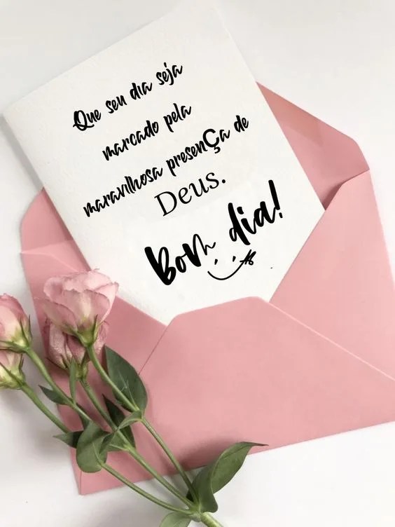 Bom dia mascado por Deus