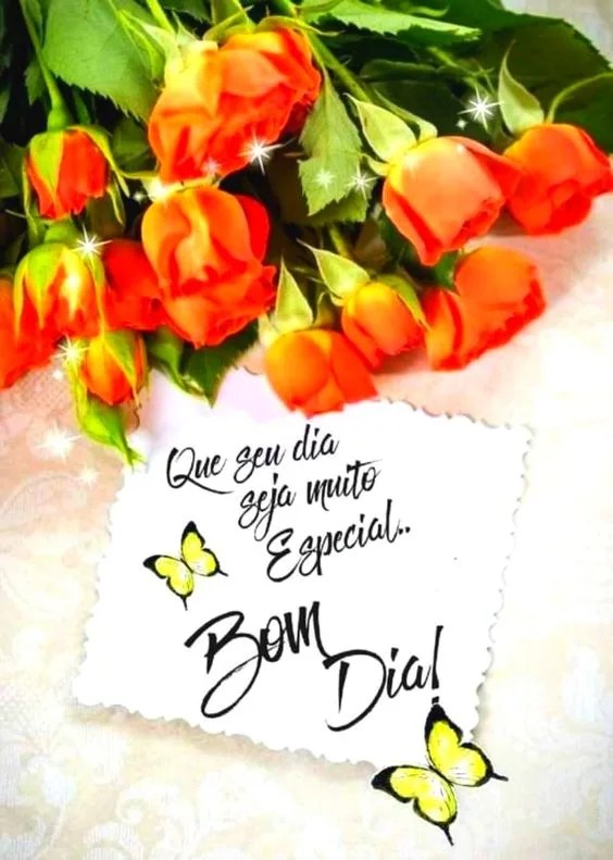 Bom dia seja muito especial