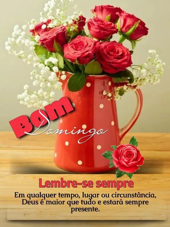 Domingo lembre-se sempre