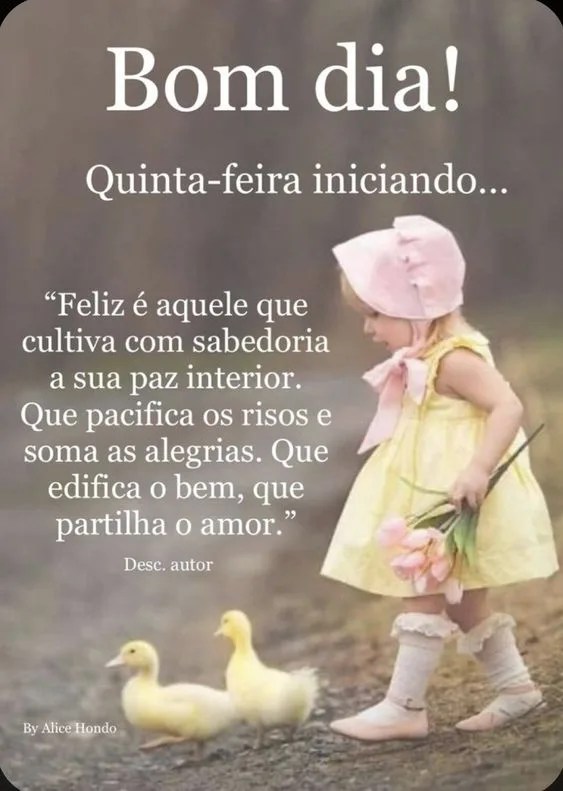 Quinta-feira iniciando