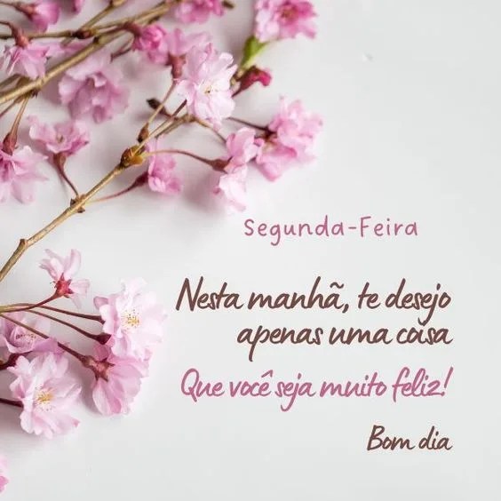 Desejo bom dia feliz