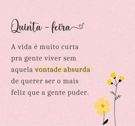 A vida é muito curta