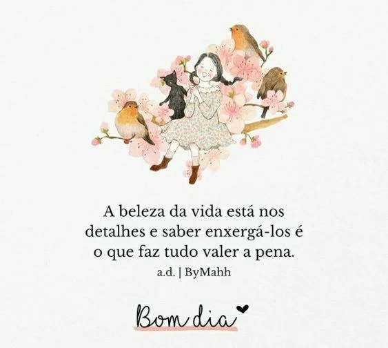 Bom dia a beleza da vida