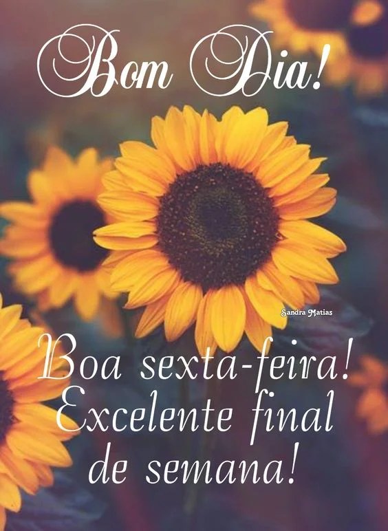 Boa Sexta-feira e final de semana