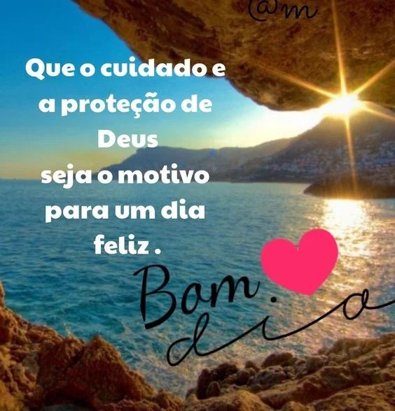 Bom dia com a proteção de Deus