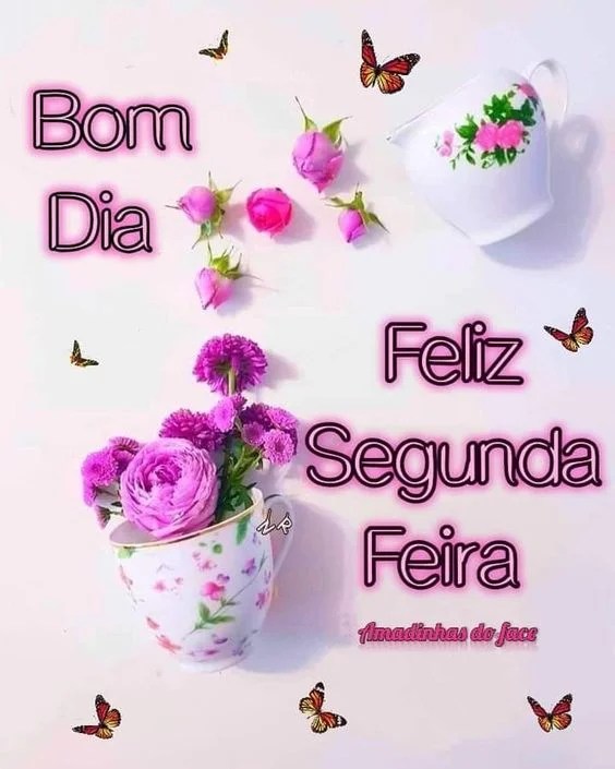Bom dia feliz Segunda