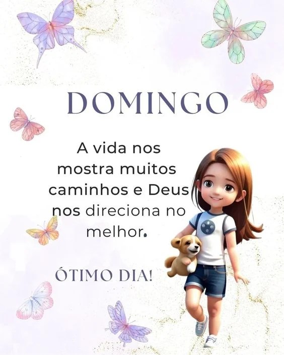Ótimo dia Deus nos direciona