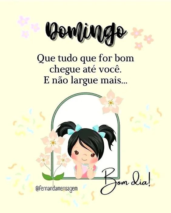 Domingo com tudo de bom