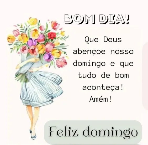 Deus abençoe nosso domingo