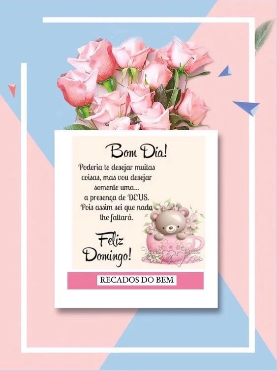 Domingo com a presença de Deus