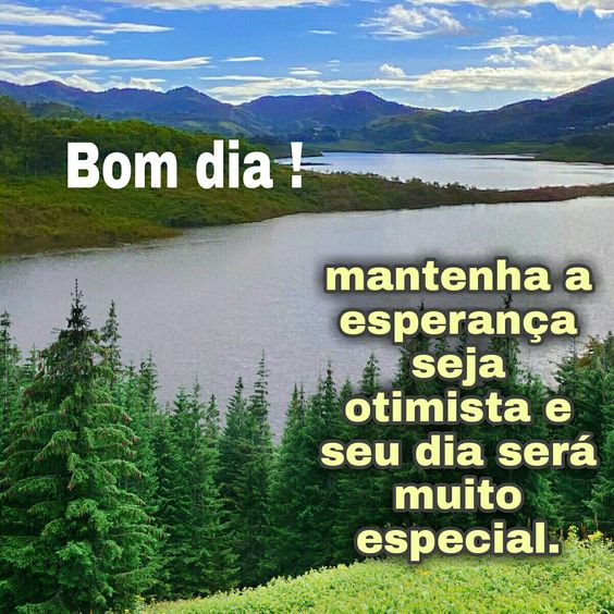 Bom dia otimista